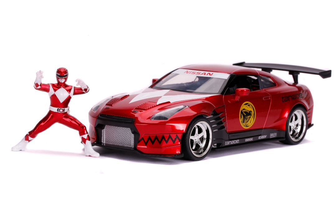 Jada 1/24 "Hollywood Rides" 2009 Nissan GT-R (R35) w/ figure - Click Image to Close