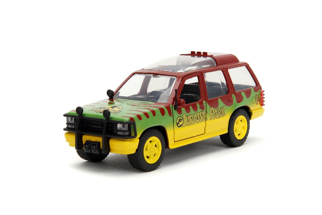 Jada 1/32 "Hollywood Rides" Jurassic Park 1993 Ford Explorer - Click Image to Close