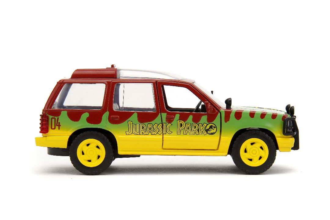 Jada 1/32 "Hollywood Rides" Jurassic Park 1993 Ford Explorer - Click Image to Close