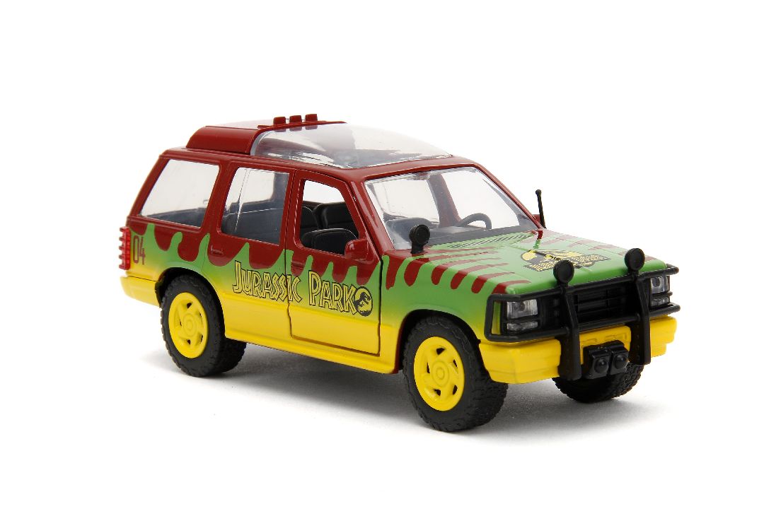 Jada 1/32 "Hollywood Rides" Jurassic Park 1993 Ford Explorer - Click Image to Close