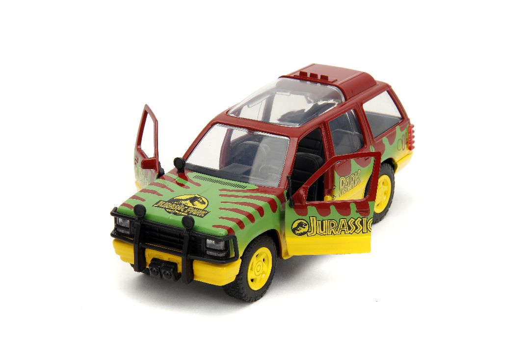 Jada 1/32 "Hollywood Rides" Jurassic Park 1993 Ford Explorer - Click Image to Close