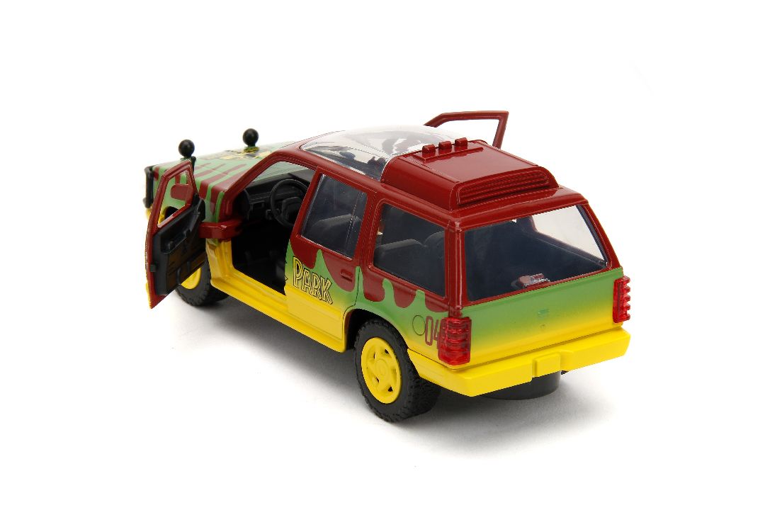 Jada 1/32 "Hollywood Rides" Jurassic Park 1993 Ford Explorer - Click Image to Close