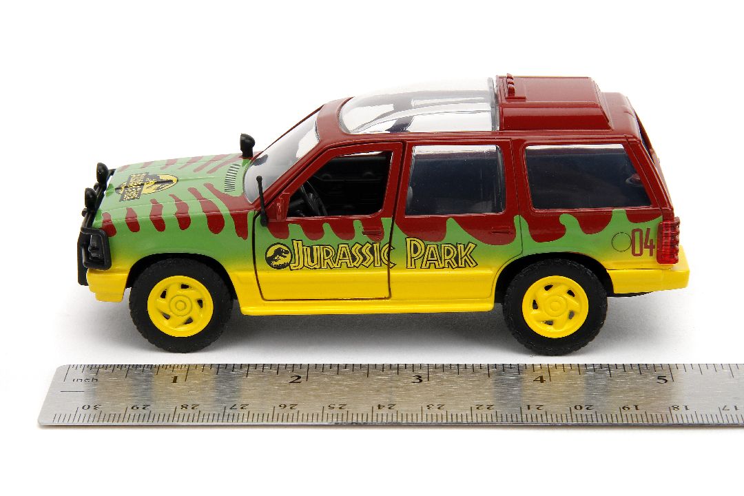 Jada 1/32 "Hollywood Rides" Jurassic Park 1993 Ford Explorer - Click Image to Close