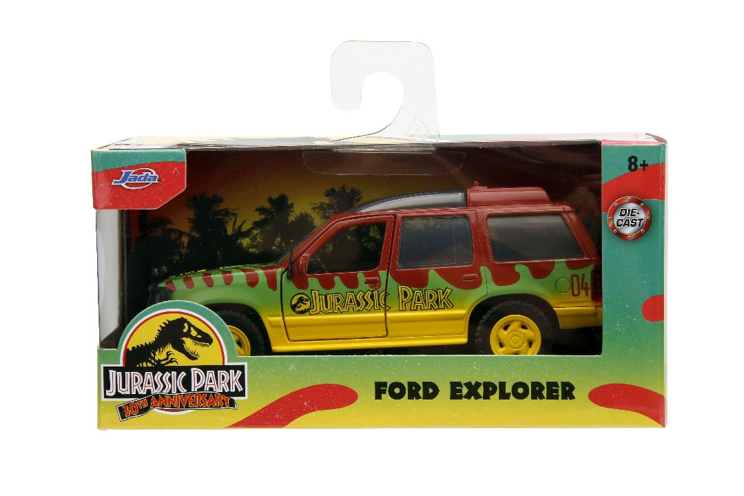 Jada 1/32 "Hollywood Rides" Jurassic Park 1993 Ford Explorer - Click Image to Close