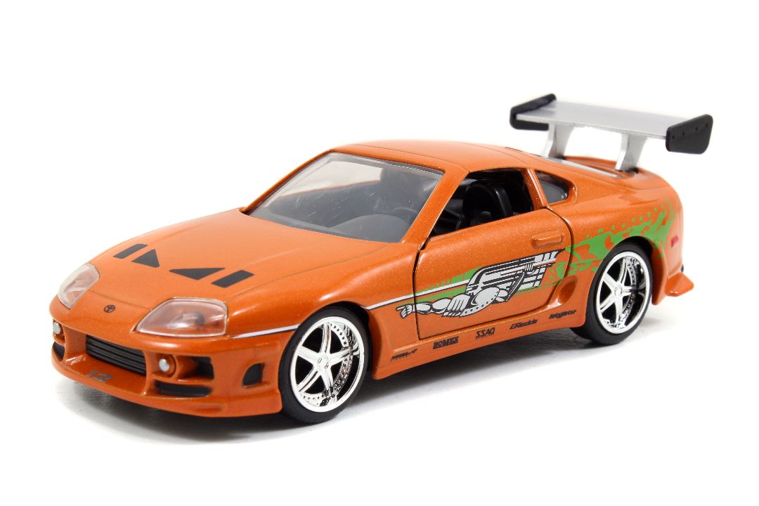 Jada 1/32 "Fast & Furious" Dom's Charger R/T / Brian's Supra - Click Image to Close