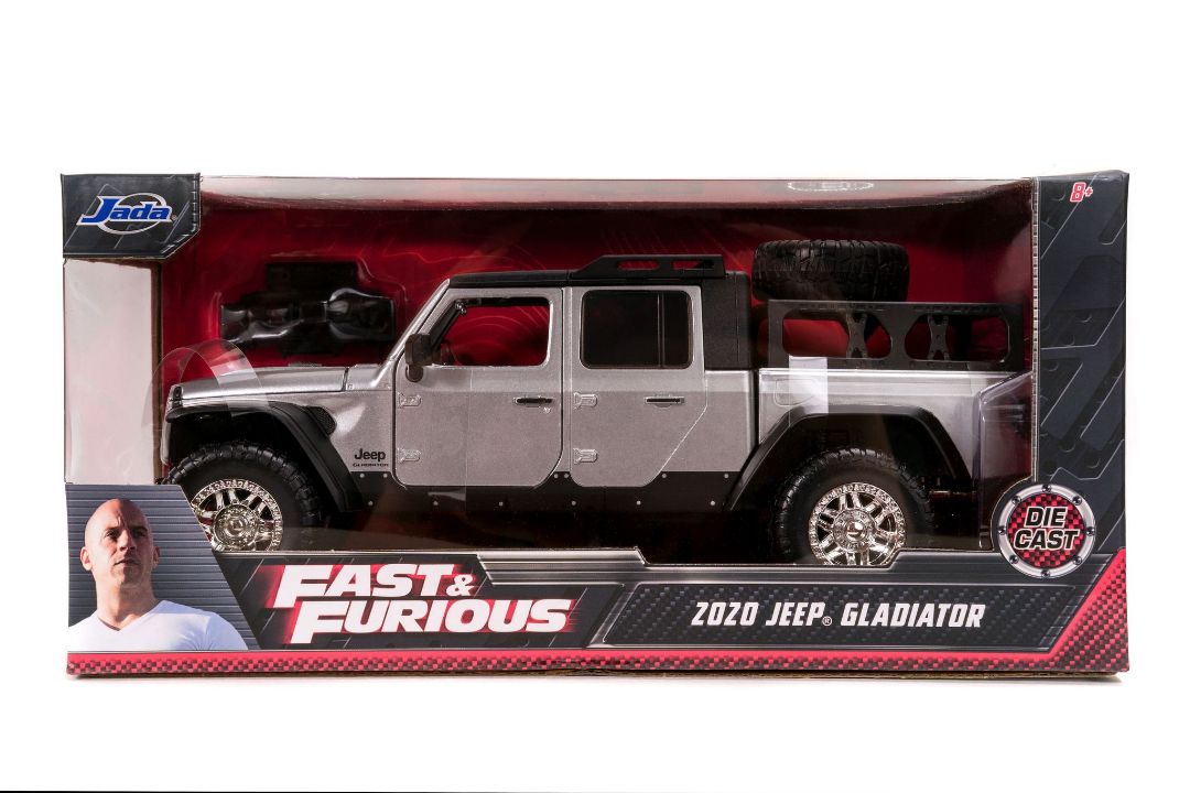 Jada 1/24 "Fast & Furious" Tej's 2020 Jeep Gladiator - Click Image to Close