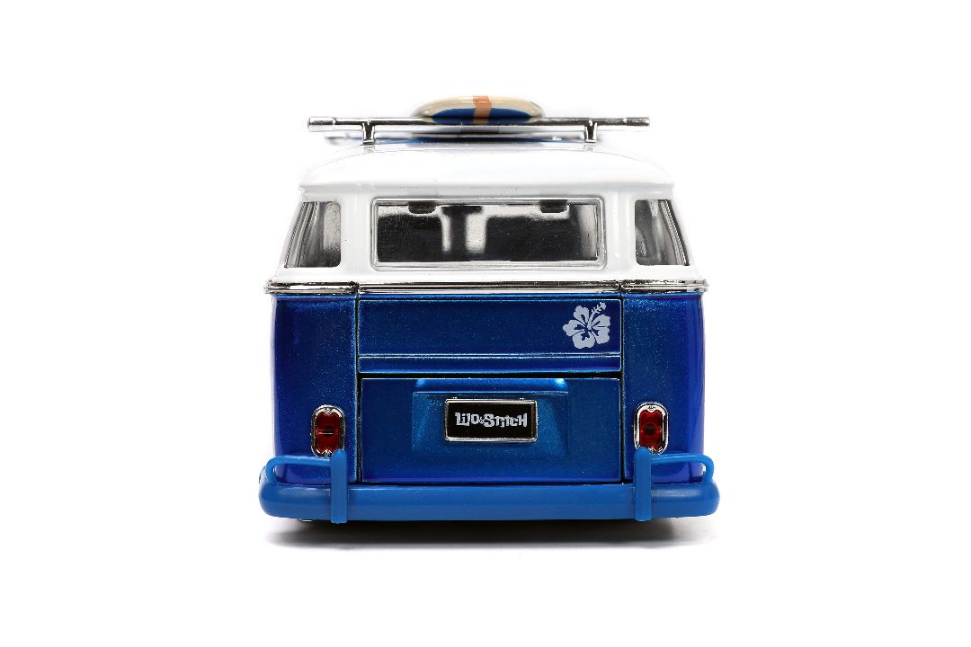 Jada 1/24 "Hollywood Rides" 1962 VW Bus w/Lilo & Stitch