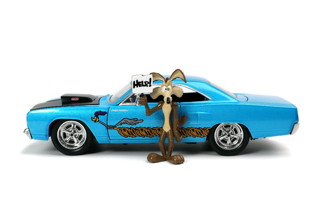 Jada 1/24 "Hollywood Rides" Looney Tunes - 1970 Road Runner - Click Image to Close