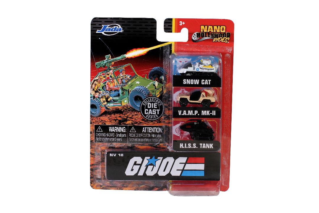 Jada 1.65" "Nano Hollywood Rides" G.I. Joe