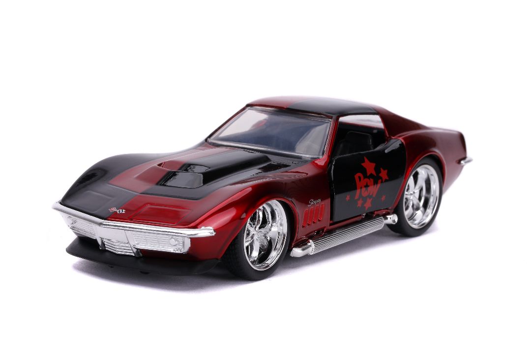 Jada 1/32 "Hollywood Rides" 1969 Corvette Stingray - Click Image to Close