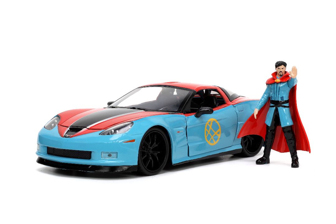 Jada 1/24 "Hollywood Rides" 2006 Corvette Z06 with Dr. Strange