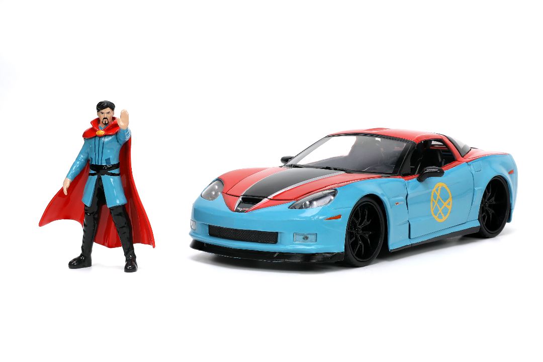 Jada 1/24 "Hollywood Rides" 2006 Corvette Z06 with Dr. Strange