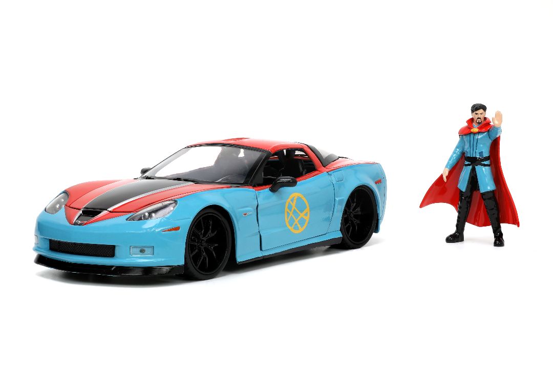 Jada 1/24 "Hollywood Rides" 2006 Corvette Z06 with Dr. Strange
