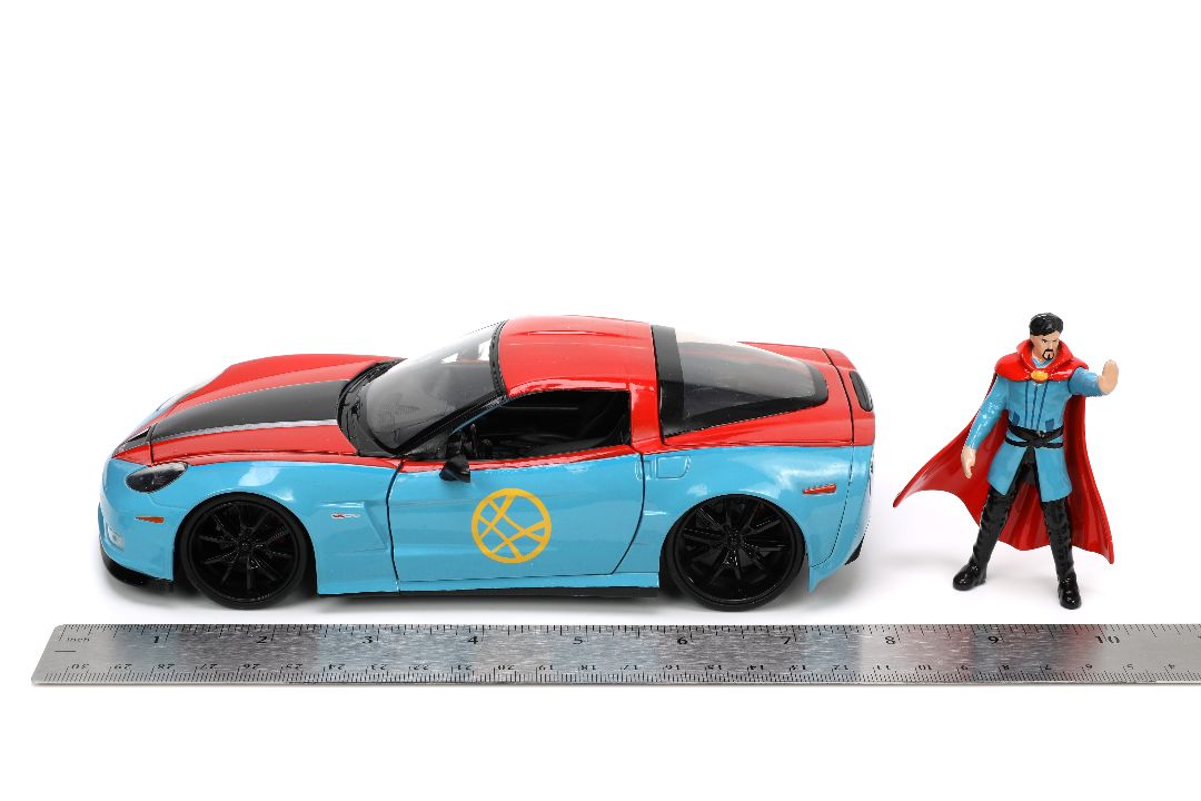 Jada 1/24 "Hollywood Rides" 2006 Corvette Z06 with Dr. Strange