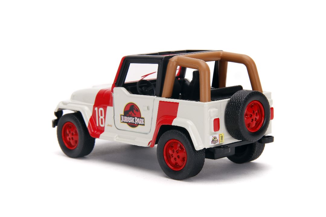 Jada 1/32 "Hollywood Rides" Jurassic World - Jeep Wrangler - Click Image to Close