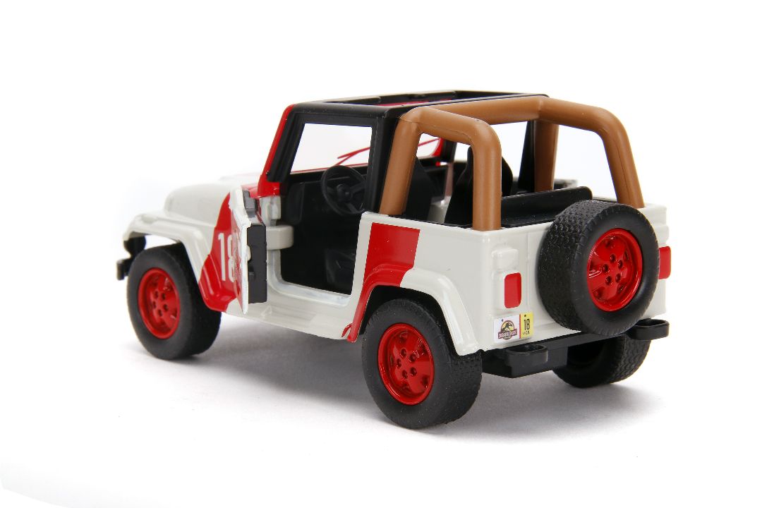 Jada 1/32 "Hollywood Rides" Jurassic World - Jeep Wrangler - Click Image to Close