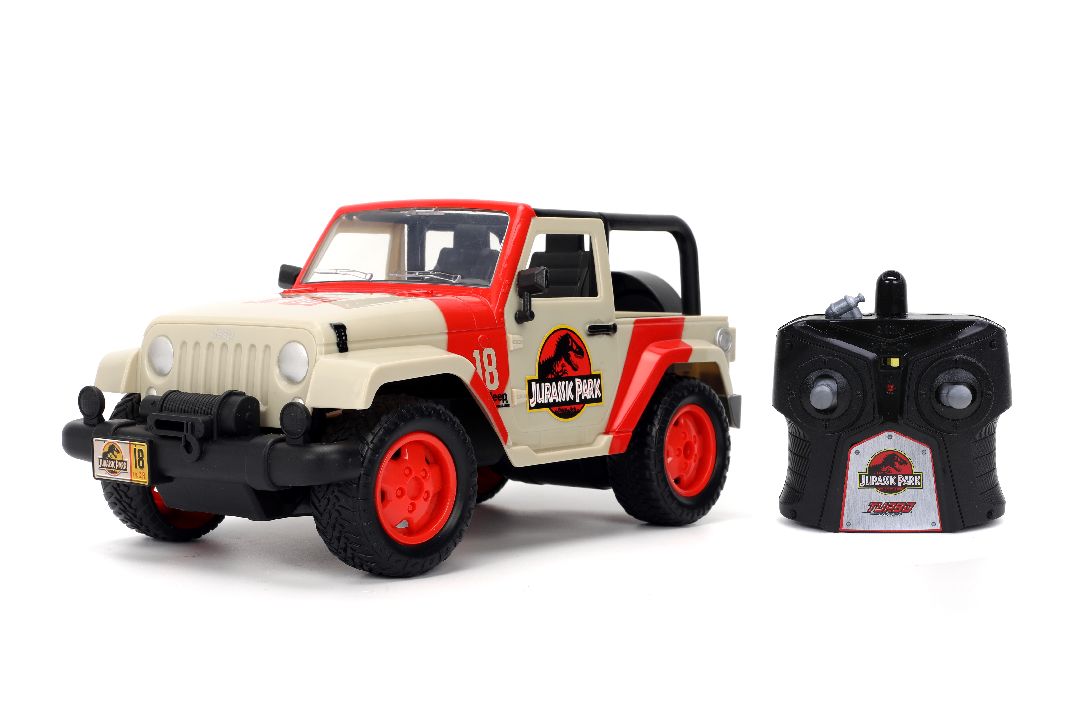 Jada 1/16 HWR R/C - Jurassic World Jeep Wrangler