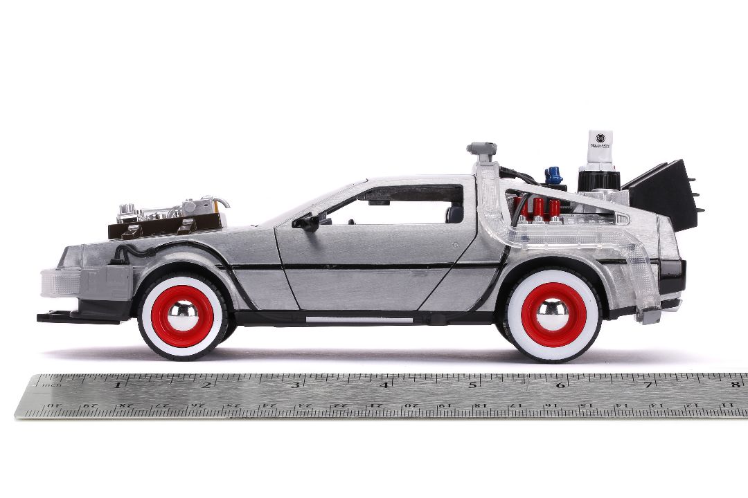 Jada 1/24 "Hollywood Rides" Back To The Future Part III w/ Light