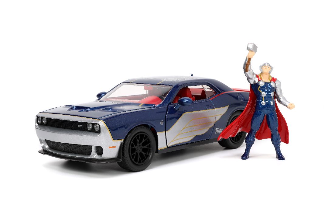 Jada 1/24 "Hollywood Rides" Marvel Challenger Hellcat with Thor