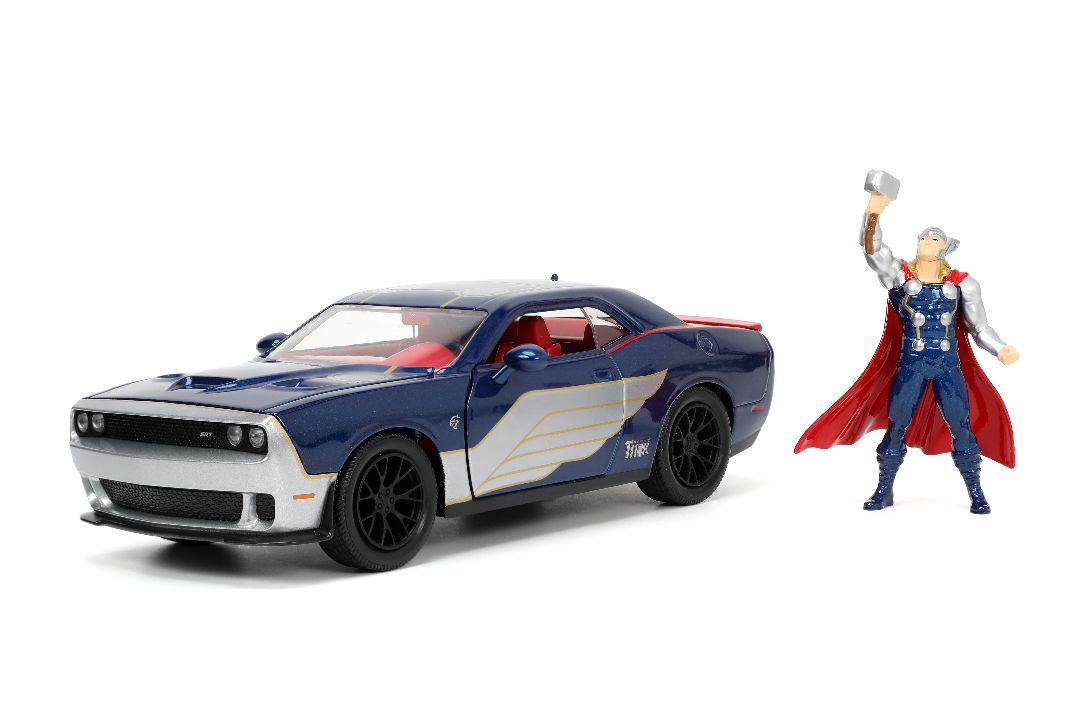 Jada 1/24 "Hollywood Rides" Marvel Challenger Hellcat with Thor