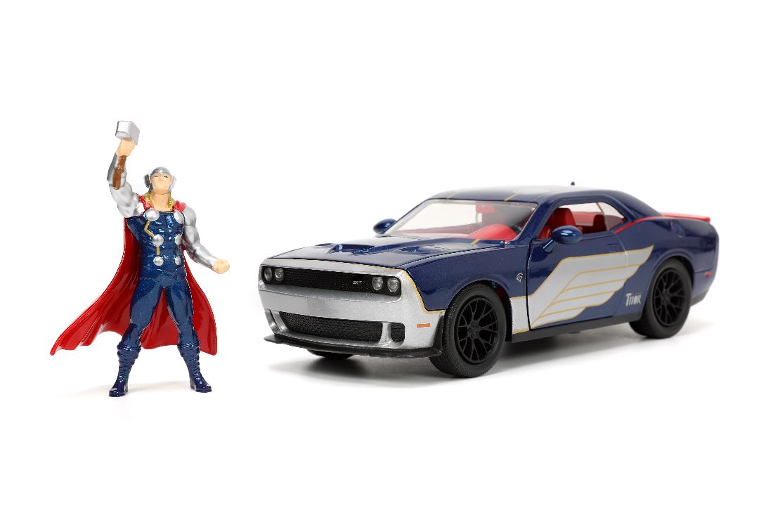 Jada 1/24 "Hollywood Rides" Marvel Challenger Hellcat with Thor - Click Image to Close