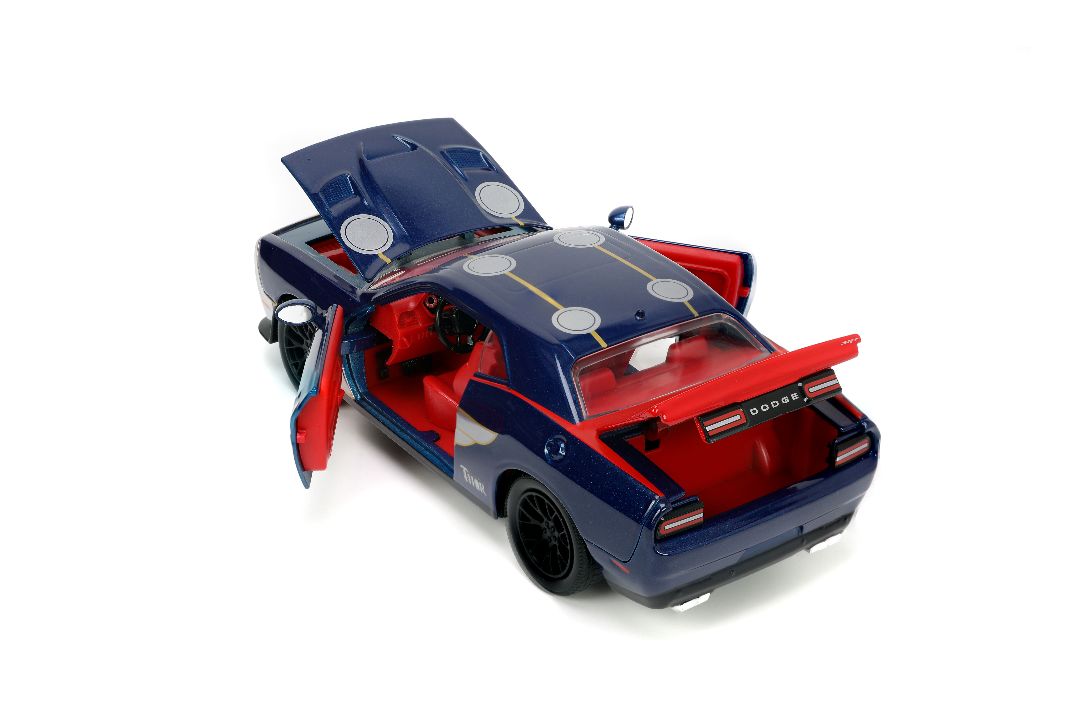 Jada 1/24 "Hollywood Rides" Marvel Challenger Hellcat with Thor - Click Image to Close