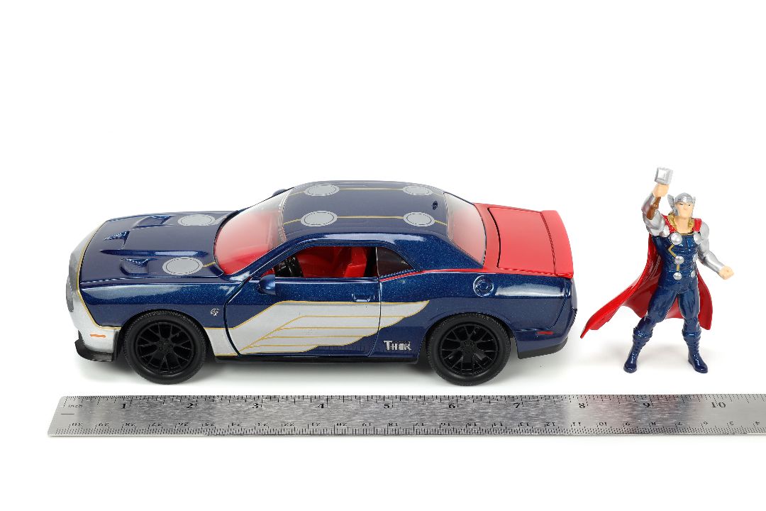 Jada 1/24 "Hollywood Rides" Marvel Challenger Hellcat with Thor - Click Image to Close