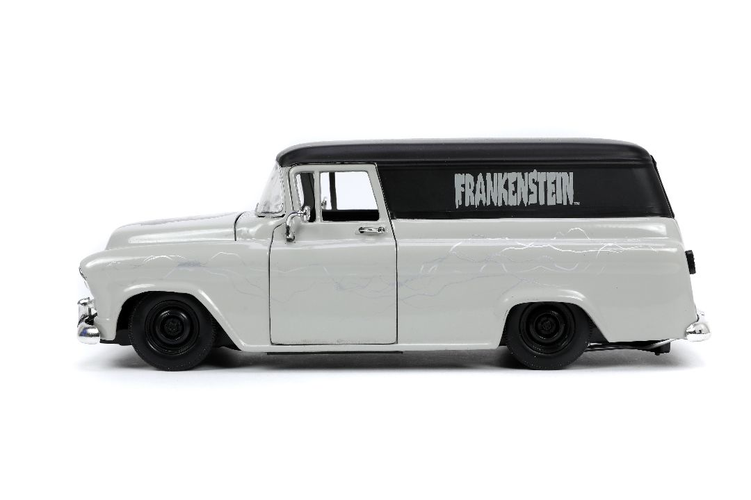 Jada 1/24 "Hollywood Rides" Frankenstein 1957 Chevy Sububan - Click Image to Close