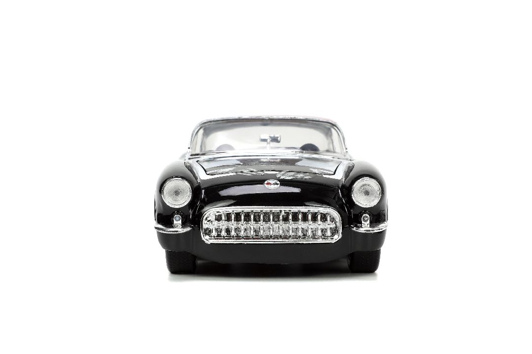 Jada 1/24 "Hollywood Rides" 1957 Corvette with The Wolfman - Click Image to Close