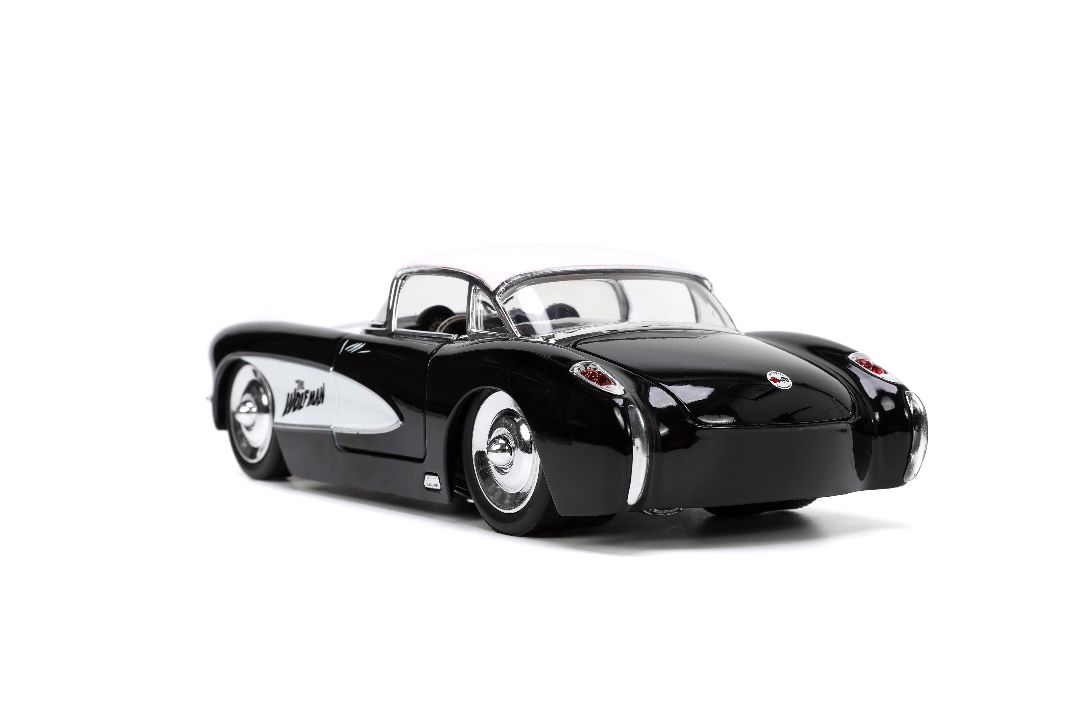 Jada 1/24 "Hollywood Rides" 1957 Corvette with The Wolfman - Click Image to Close