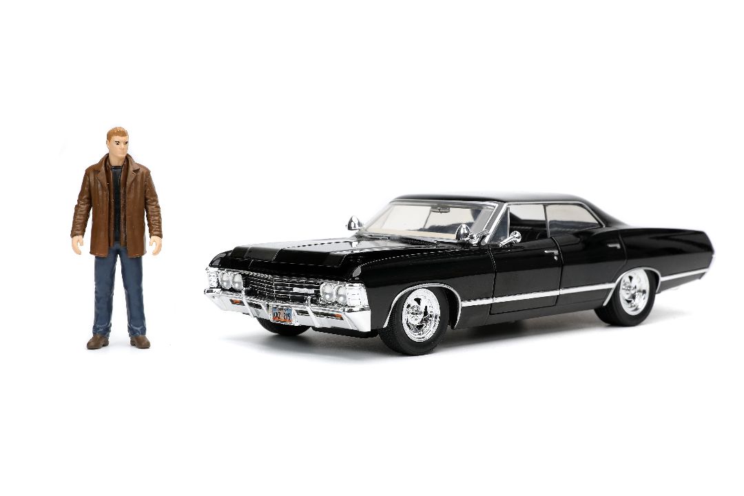 Jada 1/24 "Hollywood Rides" Supernatural 1967 Impala w/ Dean