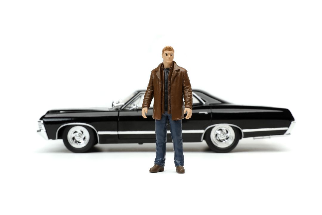 Jada 1/24 "Hollywood Rides" Supernatural 1967 Impala w/ Dean