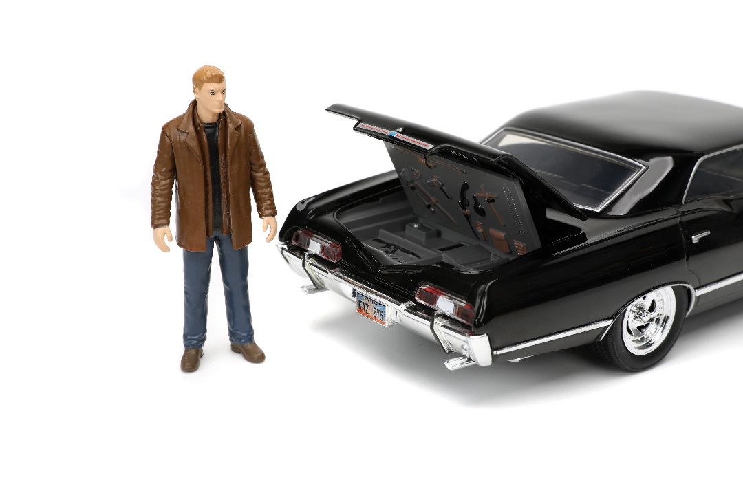 Jada 1/24 "Hollywood Rides" Supernatural 1967 Impala w/ Dean