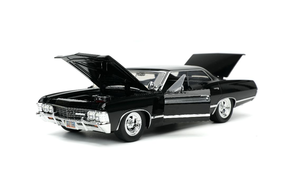 Jada 1/24 "Hollywood Rides" Supernatural 1967 Impala w/ Dean