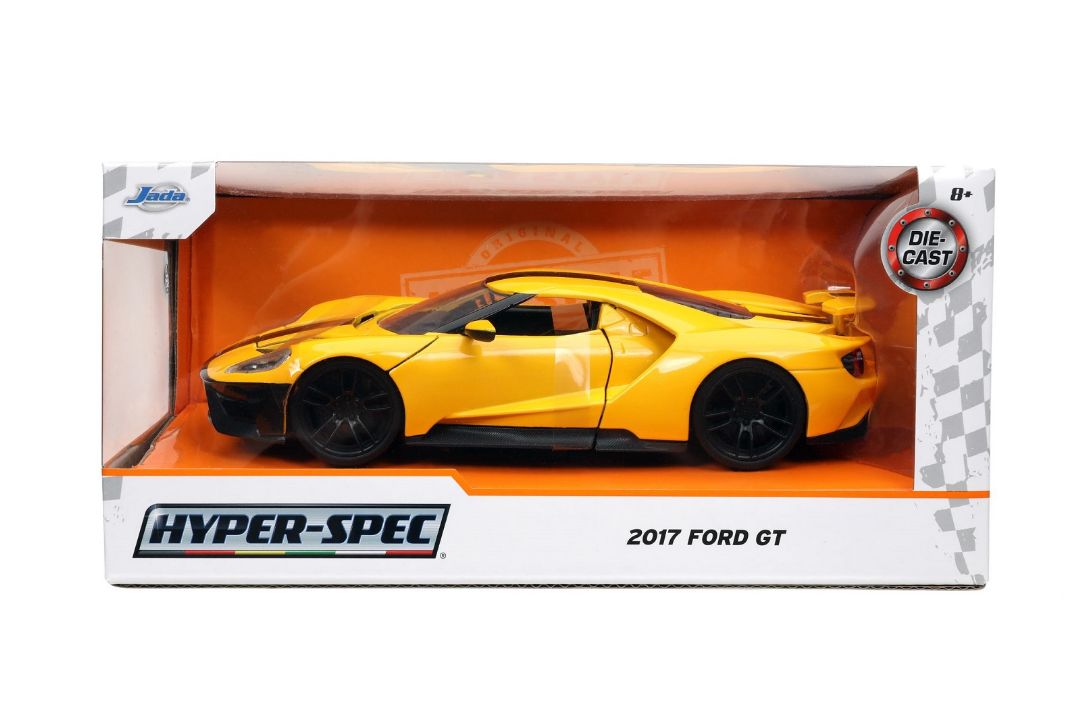 Jada 1/24 "Hyper-Spec" 2017 Ford GT - Yellow