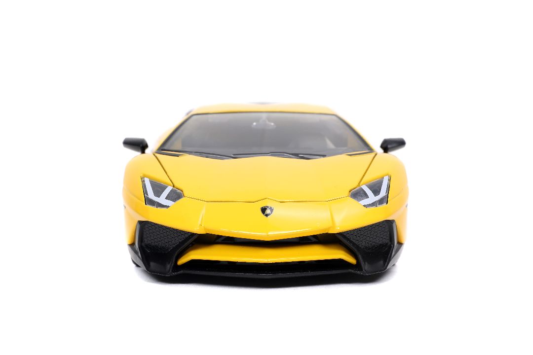 Jada 1/24 "Hyper-Spec" Lamborghini Aventador SV - Yellow