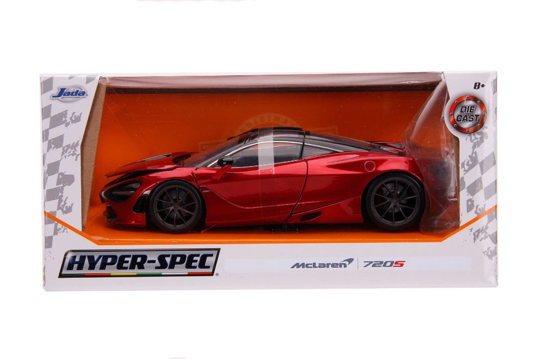 Jada 1/24 "Hyper-Spec" McLaren 720S - Red - Click Image to Close