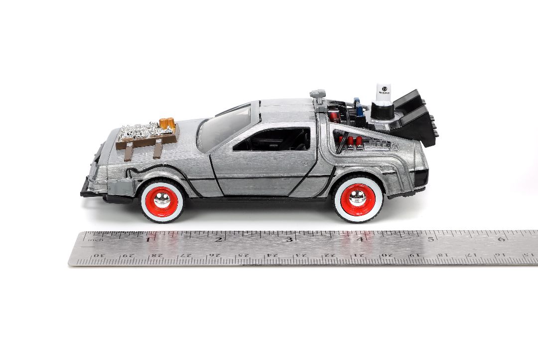 Jada 1/32 "Hollywood Rides" Back to The Future III Time Machine - Click Image to Close