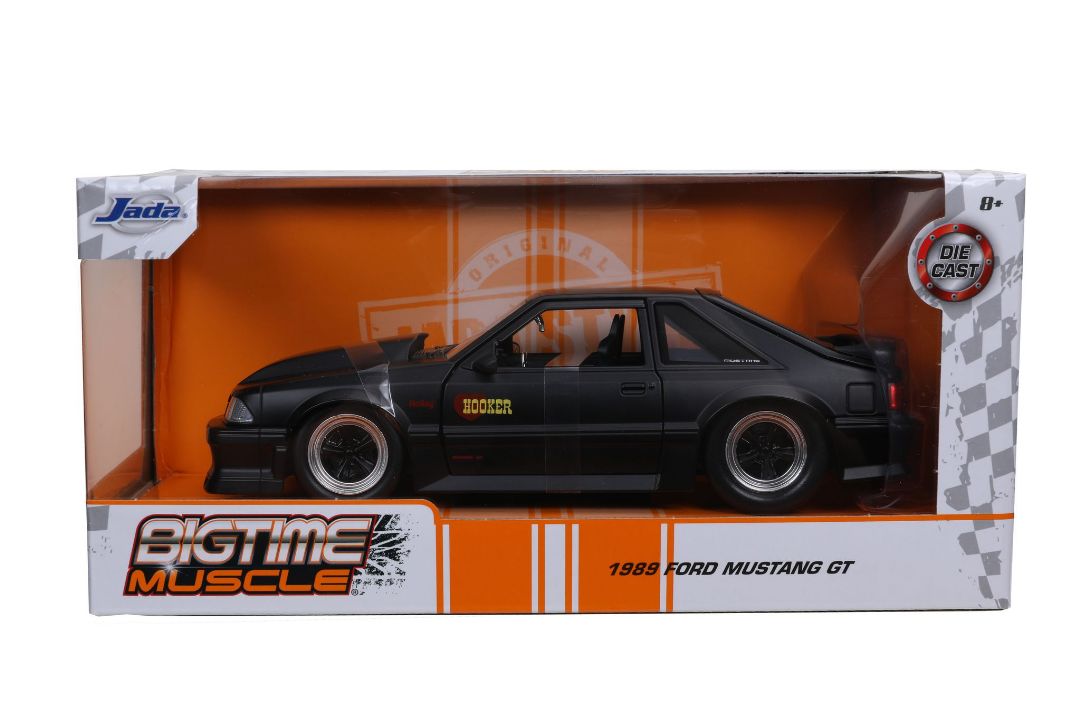 Jada 1/24 "BIGTIME Muscle" 1989 Ford Mustang GT - Click Image to Close