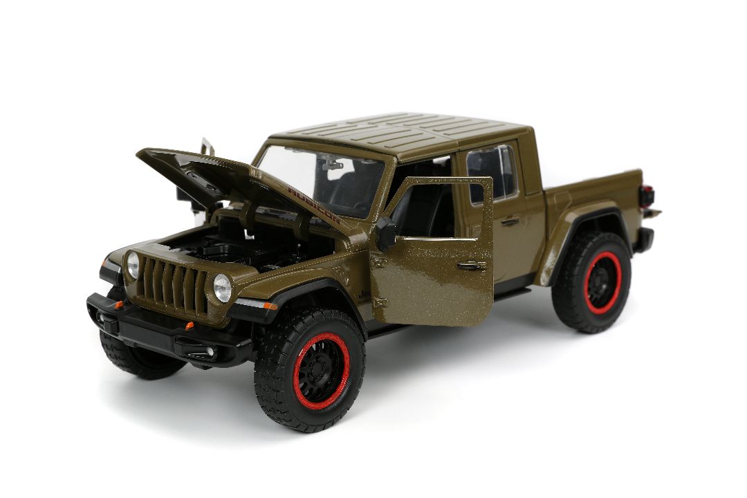 Jada 1/24 "Just Trucks" with Rack 2020 Jeep Gladiator - Click Image to Close