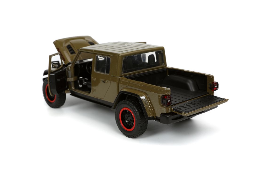 Jada 1/24 "Just Trucks" with Rack 2020 Jeep Gladiator - Click Image to Close