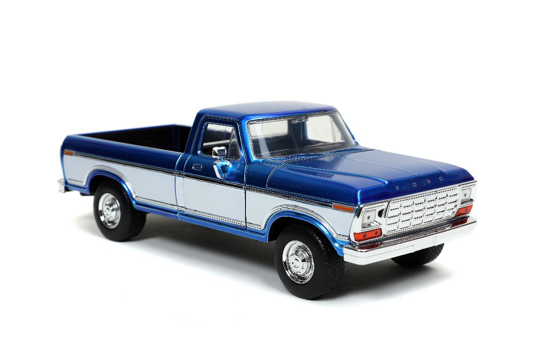 Jada 1/24 "Just Trucks" 1979 Ford F-150 w/ rack - Click Image to Close