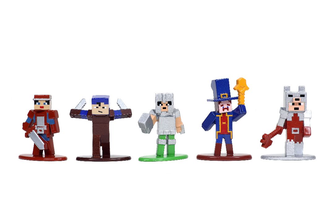 Jada 1.65" Nano Metalfigs Minecraft : 20-Pack W4