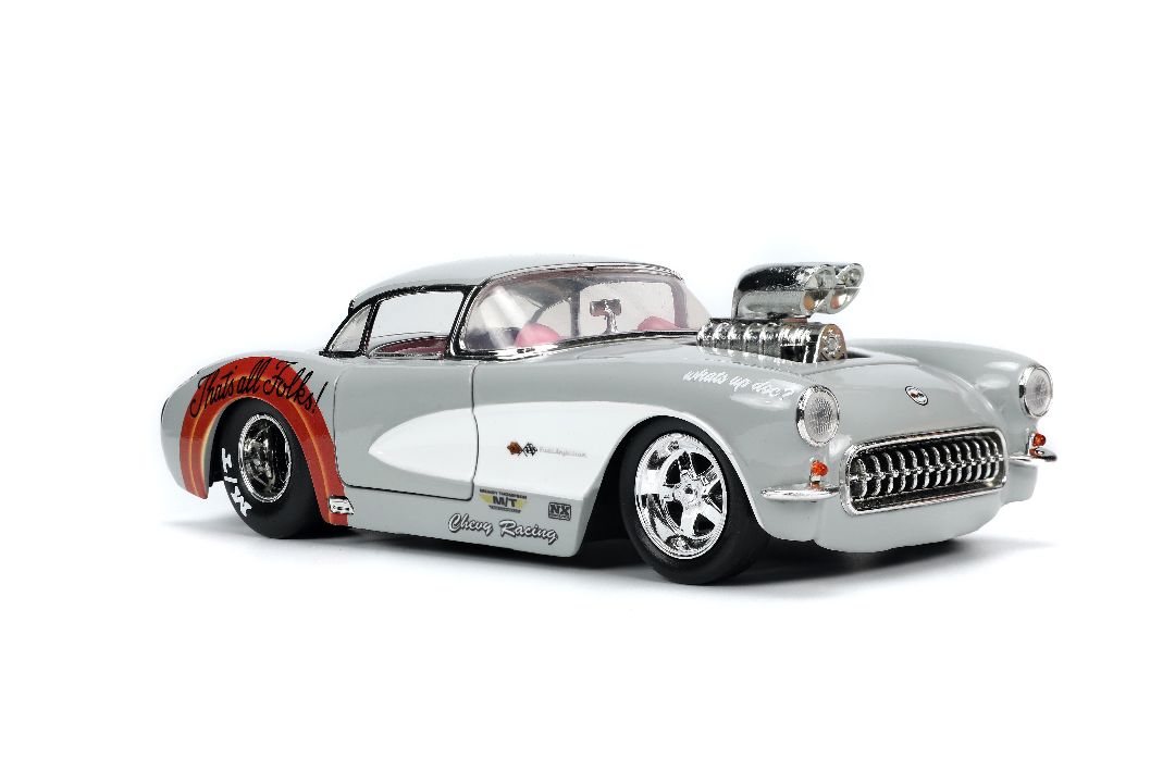 Jada 1/24 "Hollywood Rides" 1957 Corvette w/Bugs Bunny