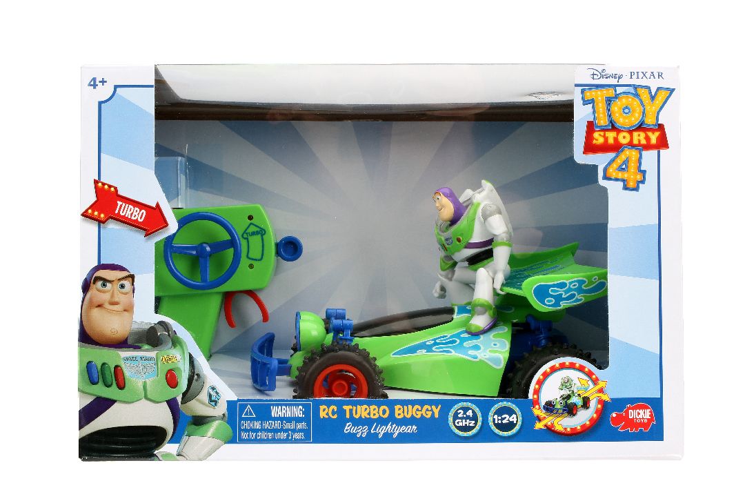 Jada 1/24 "Hollywood Rides" Toy Story R/C - Buggy w/ Buzz
