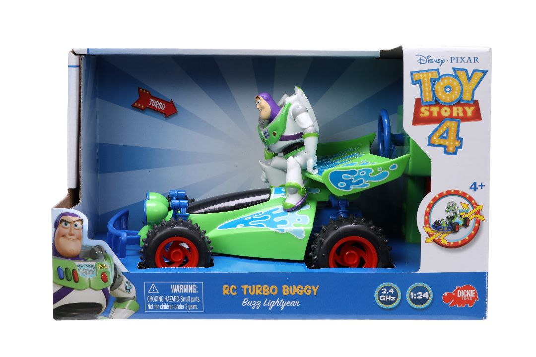 Jada 1/24 "Hollywood Rides" Toy Story R/C - Buggy w/ Buzz