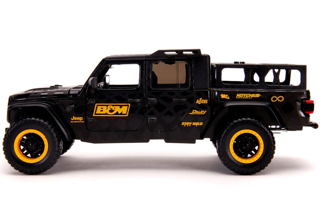 Jada 1/24 "Just Trucks" 2020 Jeep Gladiator w/ rack - Click Image to Close