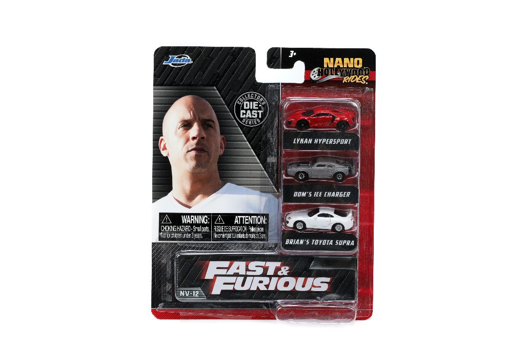 Jada Nano "Hollywood Rides" Fast & Furious -Pack