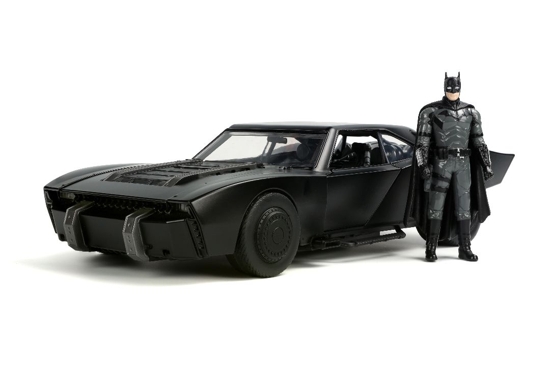 Jada 1/18 "Hollywood Rides" 2022 Batman Batmobile w/Batman - Click Image to Close