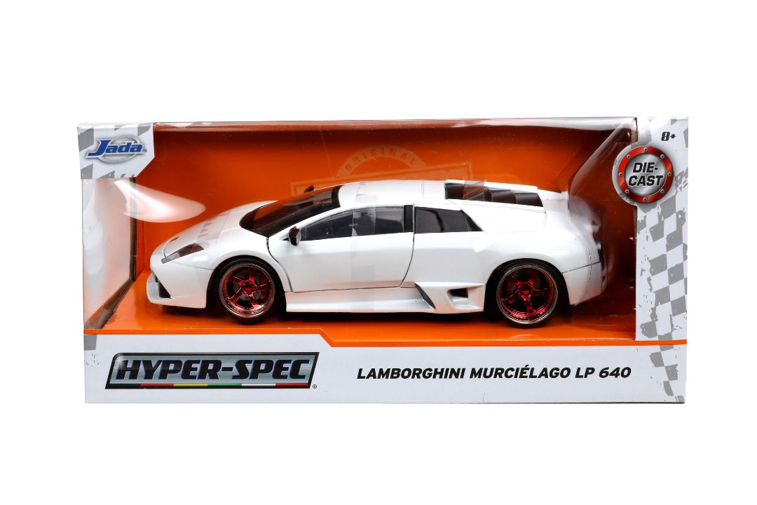 Jada 1/24 "Hyper-Spec" Lamborghini Murcielago LP640 - Click Image to Close